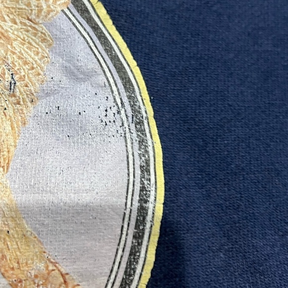 Vintage I'd Rather Be Hunting Animal Print 1980s Crewneck Pullover Sweatshirt - Picture 5 of 6